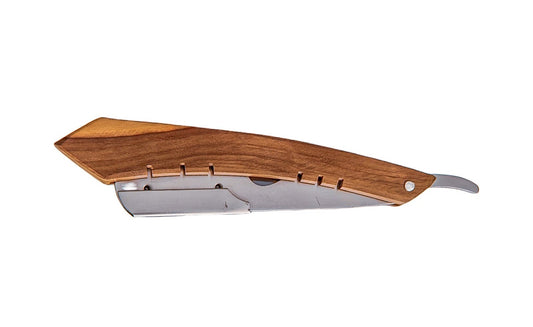 NAVAJA DE MADERA DEL BARBERO